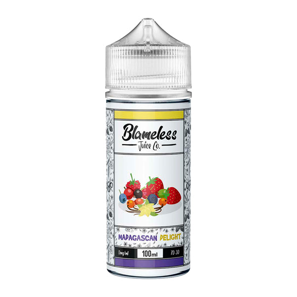 Blameless Juice Co. 100ml Kısa Doldurma 0mg (70VG/30PG)