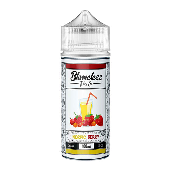 Blameless Juice Co. 100ml Kısa Doldurma 0mg (70VG/30PG)