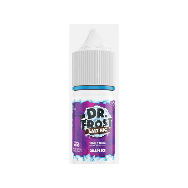 20 mg Dr Frost 10 ml de sal Nic con sabor (60VG/40PG)