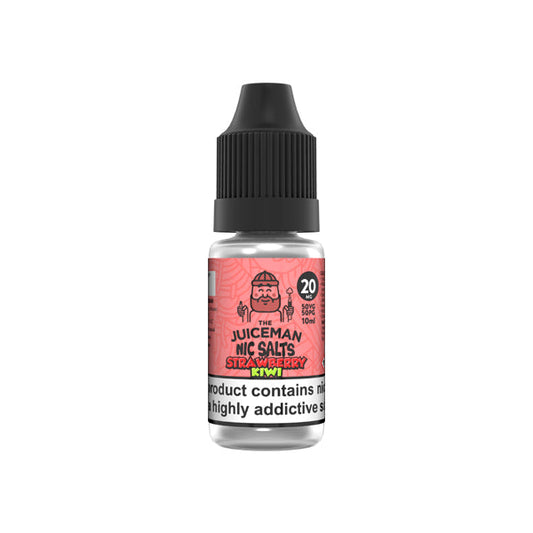 20mg The Juiceman 10ml Sabor Nic Salt (50VG/50PG)