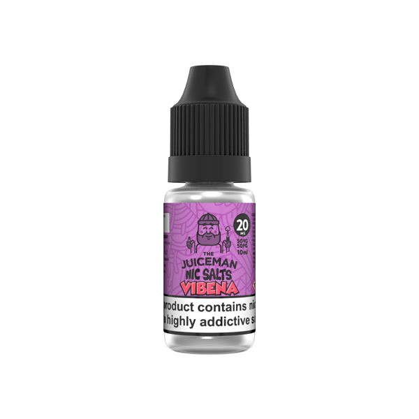 20mg The Juiceman 10ml Sabor Nic Salt (50VG/50PG)