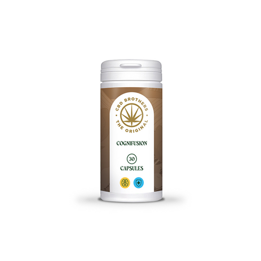 CBD Brothers Cognifusion 500mg Capsules - 30 Caps