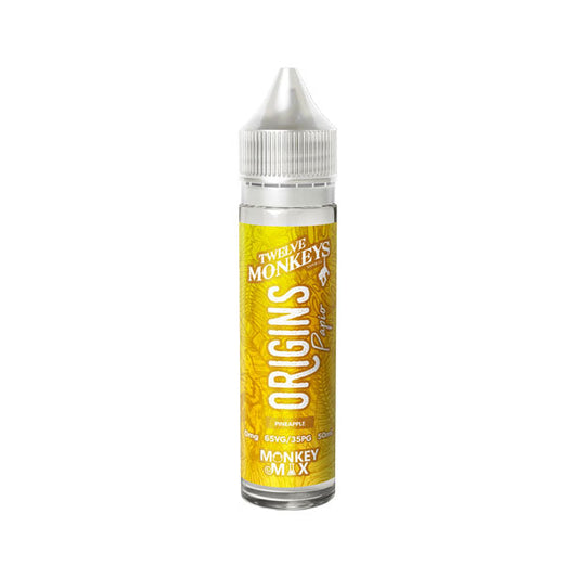 Twelve Monkeys Origins 50ml Kısa Doldurma 0mg (65VG/35PG)