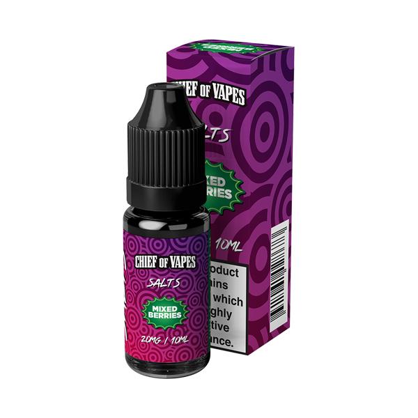 10mg Chief of Vapes Sweets Flavoured Nic Salt 10ml (50VG/50PG)