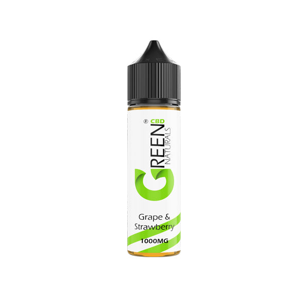 Green Naturals 1000mg CBD Vaping Liquid 50ml (50PG/50VG)