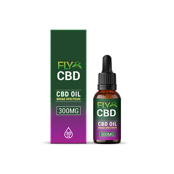 Fly Oil 300mg CBD Aceite de Tintura de Amplio Espectro 30ml