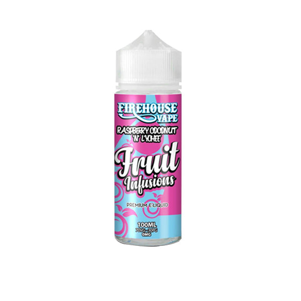 Firehouse Vape Fruit Infusions 100ml Shortfill 0mg (70VG/30PG)