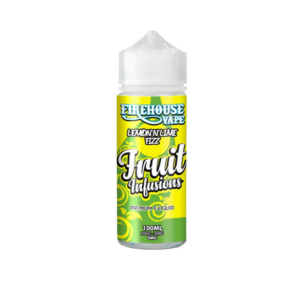 Firehouse Vape Fruit Infusions 100ml Shortfill 0mg (70VG/30PG)