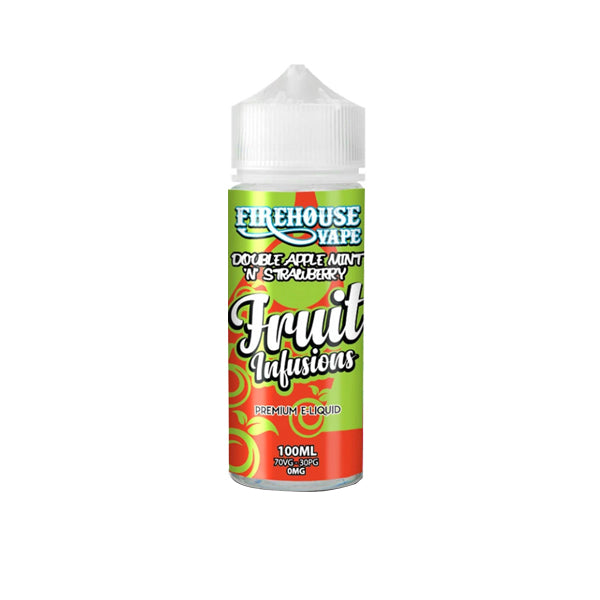 Firehouse Vape Fruit Infusions 100ml Shortfill 0mg (70VG/30PG)