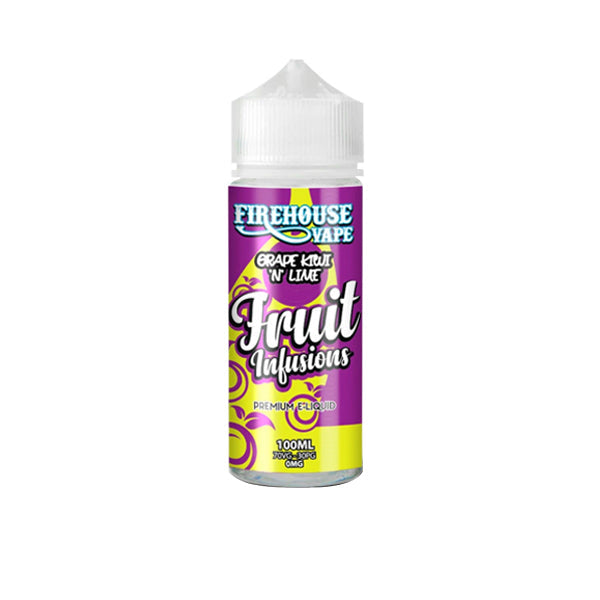 Firehouse Vape Fruit Infusions 100ml Shortfill 0mg (70VG/30PG)