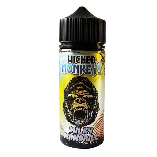 Wicked Monkeys 100ml Shortfill 0mg (70VG/30PG)