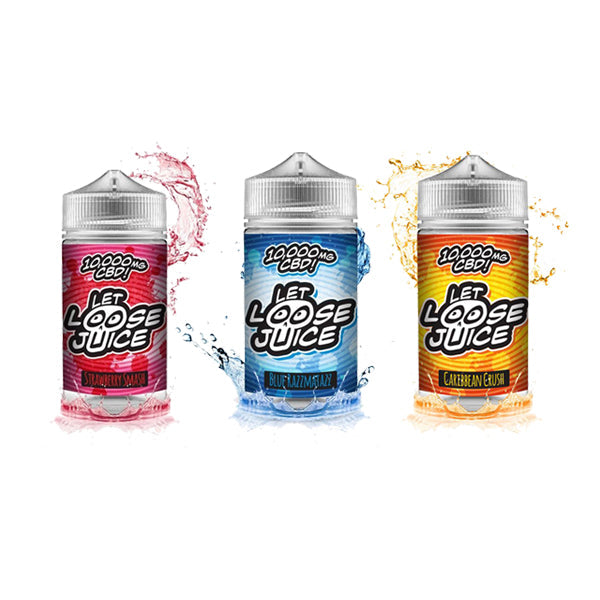 Let Loose Juice 10000mg CBD E-liquid 200ml (50PG/50VG)