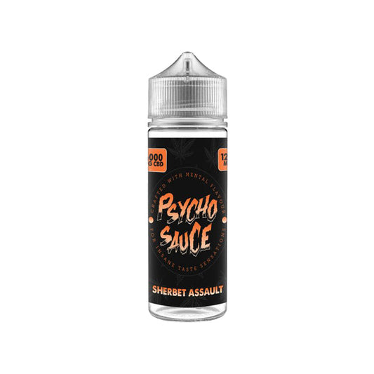 Psycho Sauce 6000mg CBD E-liquid 120ml (50PG/50VG)