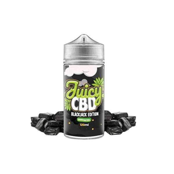 Juicy CBD 5000mg CBD E-liquid 120ml (50PG/50VG)