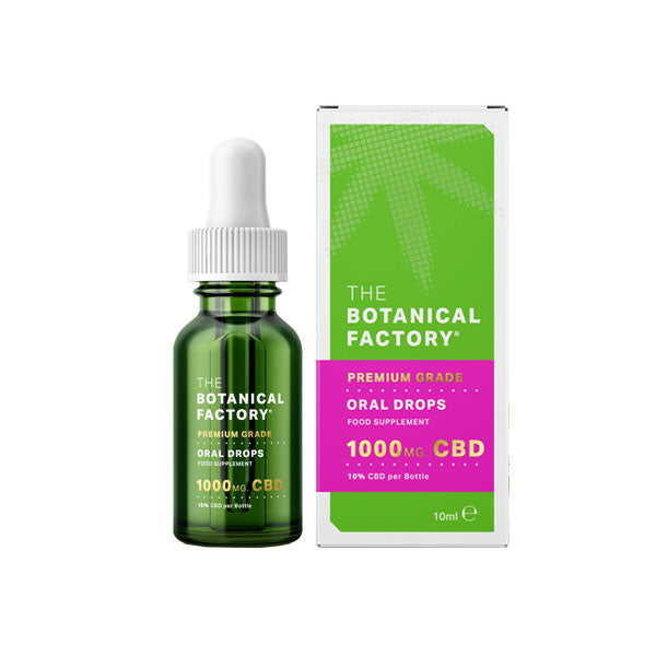 The Botanical Factory 10% CBD Oral Drops - 10ml