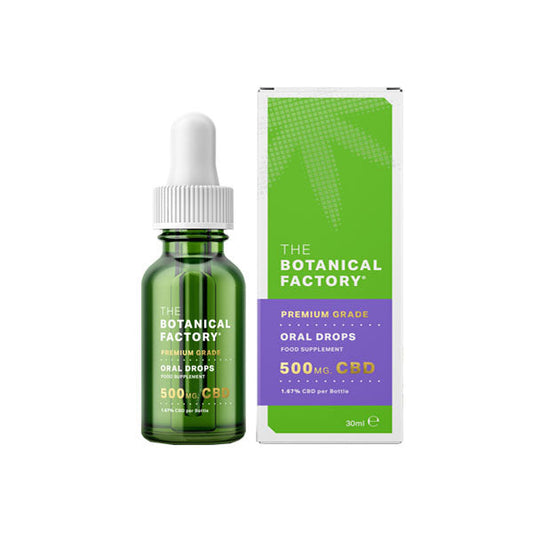 The Botanical Factory 1.67% CBD Oral Drops - 30ml