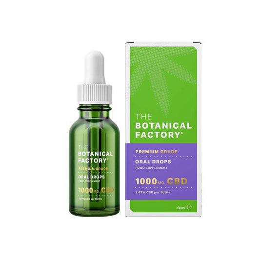 The Botanical Factory 1.67% CBD Oral Drops - 60ml