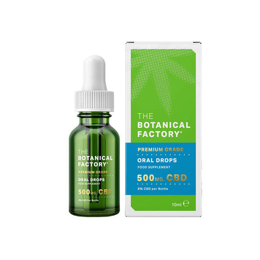 The Botanical Factory 5% CBD Oral Drops - 10ml