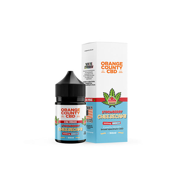 Orange County CBD Cali Range 1500mg CBD 50ml E-liquid (60VG/40PG)