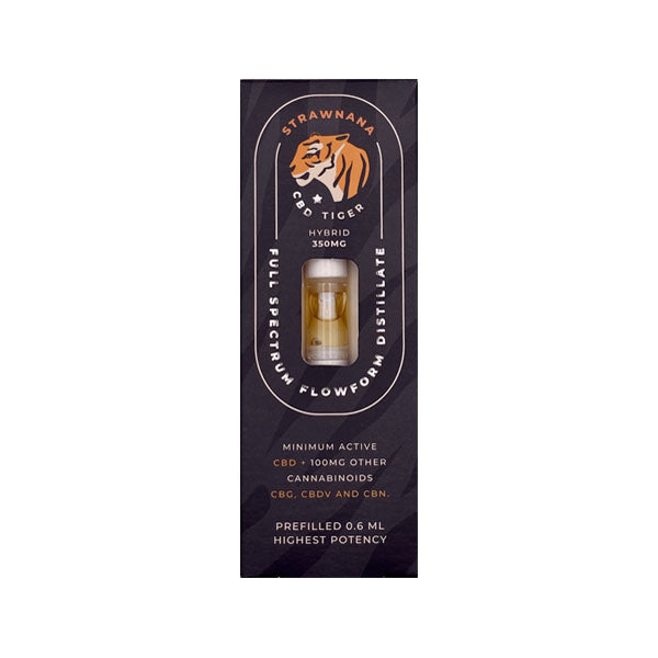 Cartucho desechable de CBD Tiger de espectro completo de 350 mg de CBD