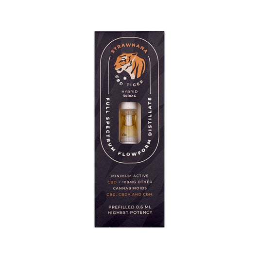 Cartucho desechable de CBD Tiger de espectro completo de 350 mg de CBD