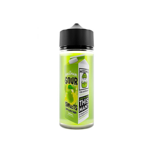 The Juiceman Sour 100ml Kısa Doldurma 0mg (70VG/30PG)