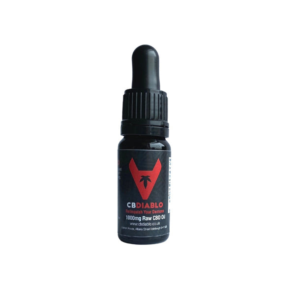 CBDiablo 1000mg CBD Oil 10ml - Diablo