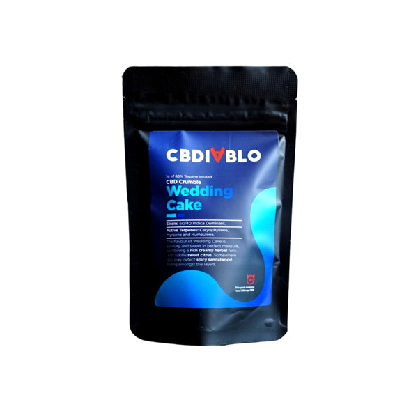 CBDiablo 800mg Broad Spectrum CBD Crumble - 1g