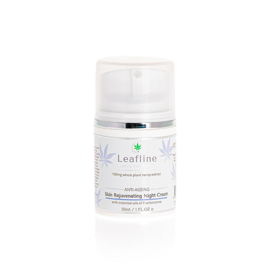 CBD Leafline 100mg CBD Cilt Gençleştirici Gece Kremi 30ml