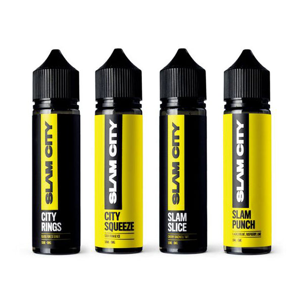 Slam City Vapes 0mg 50ml Relleno corto (70VG/30PG)