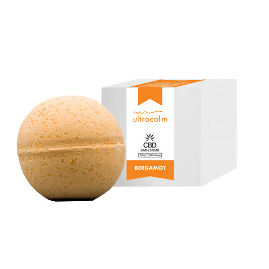 Ultracalm 20mg CBD Luxury Essential oil CBD Bath Bombs 170g (BUY 1 GET 1 FREE)