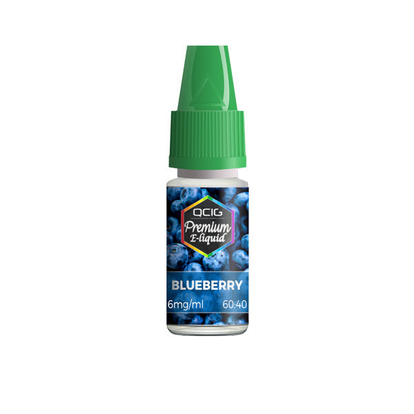 QCig Premium E-Liquids 10ml 18mg (60VG/40PG)