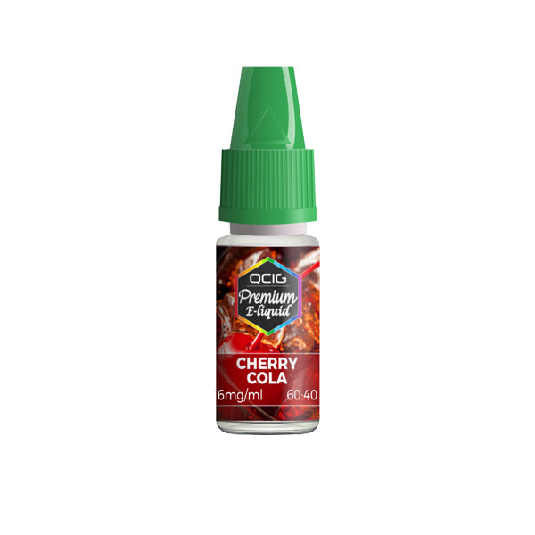 QCig Premium E-Liquids 10ml 18mg (60VG/40PG)