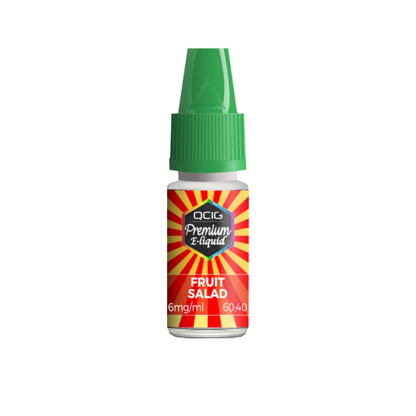 QCig Premium E-Liquids 10ml 18mg (60VG/40PG)