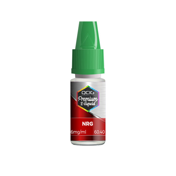 QCig Premium E-Liquids 10ml 18mg (60VG/40PG)