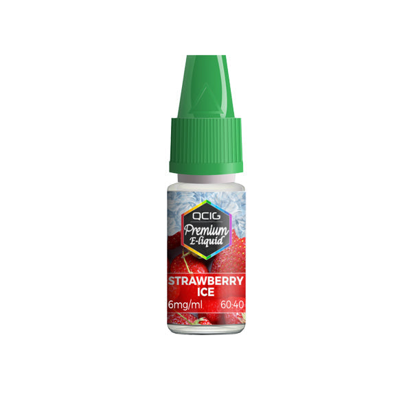 QCig Premium E-Liquids 10ml 18mg (60VG/40PG)