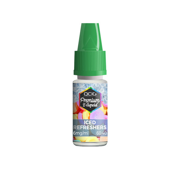 QCig Premium E-Liquids 10ml 18mg (60VG/40PG)