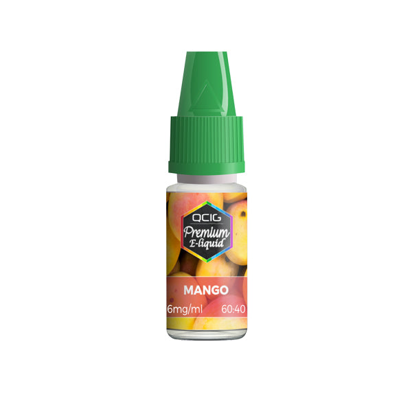 QCig Premium E-Liquids 10ml 18mg (60VG/40PG)