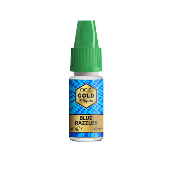 QCig Gold E-Sıvıları 10ml 6mg (60VG/40PG)