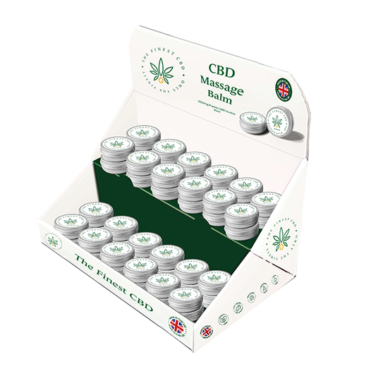 The Finest Balm CBD Massage Balm CDU Bundle x48 Units