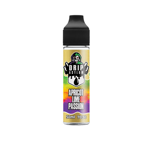 Drip Asylum by QCig 50ml Kısa dolgu 0mg (70VG/30PG)