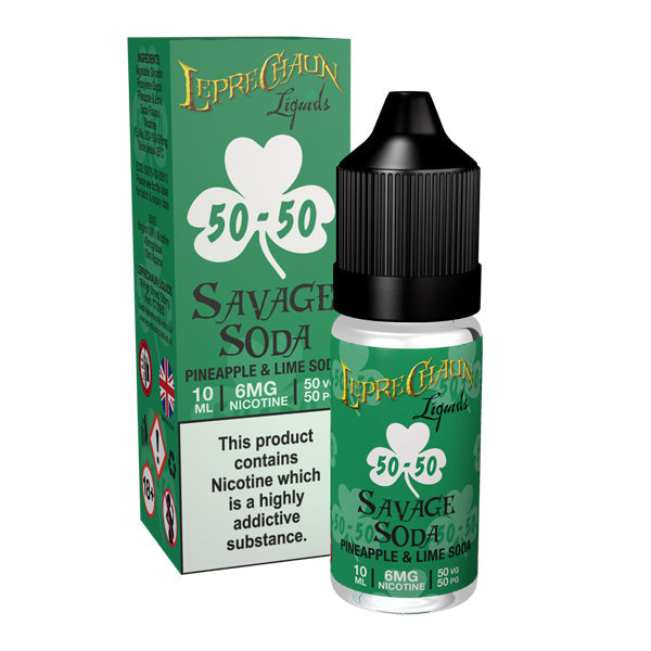 Leprechaun 50/50 Liquids 12mg 10ml (50VG/50PG)