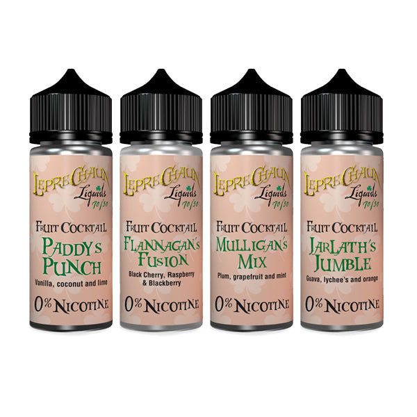 Leprechaun Fruit Cocktail 120ml (100ml Shortfill + 2 x 10ml Nic Shots) (70VG/30PG)