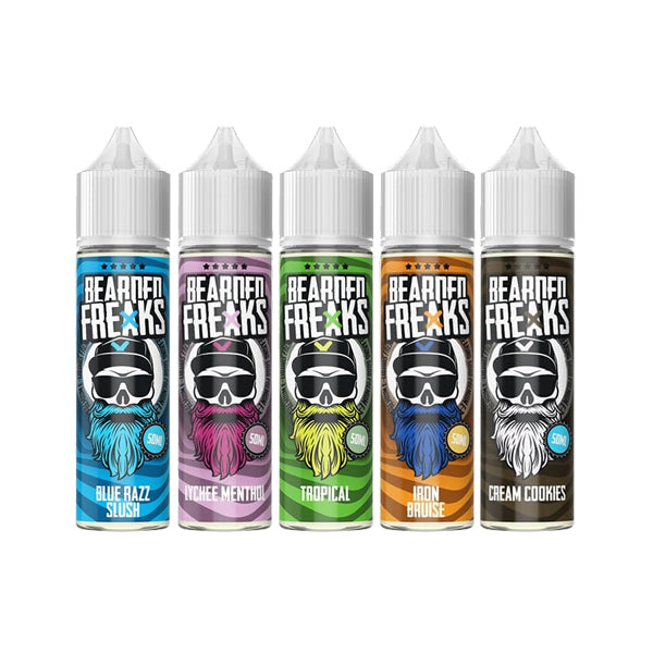 Bearded Freaks 50ml Kısa Doldurma 0mg (70VG/30PG)