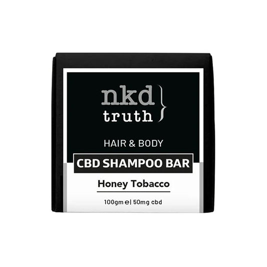 NKD 50mg CBD Özel Vücut ve Saç Şampuan Barı 100g - Bal Tütün