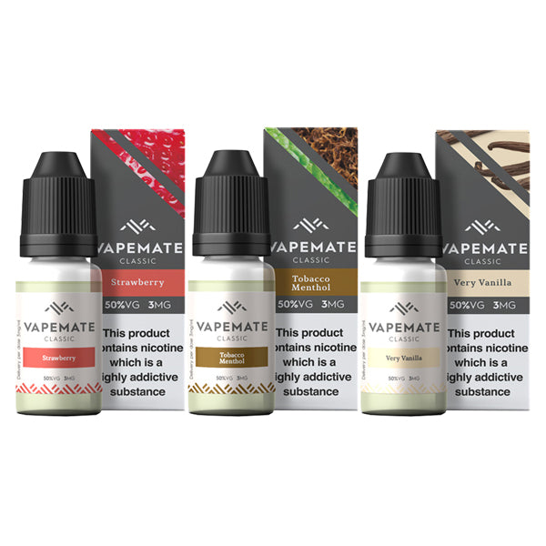 Vapemate Classic 0mg 10ml E-Sıvı (70VG/30PG)