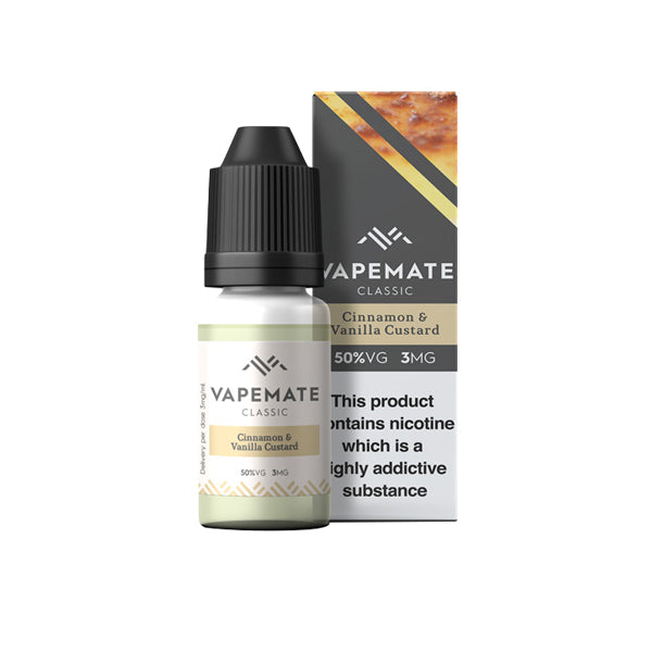 Vapemate Classic 0mg 10ml E-Sıvı (70VG/30PG)