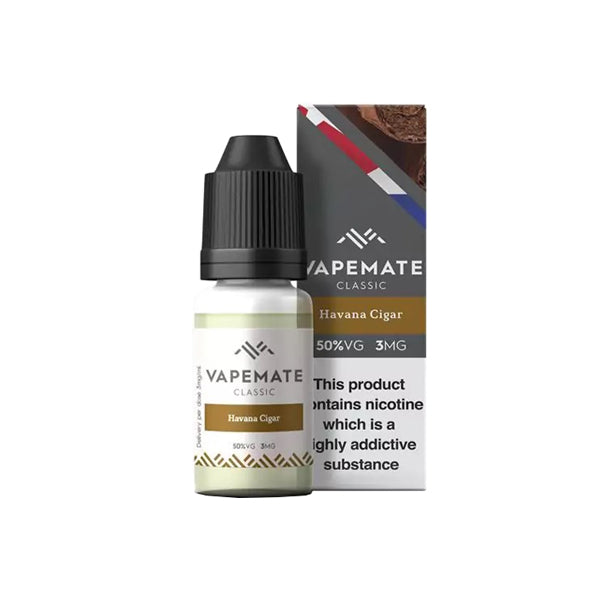 Vapemate Classic 0mg 10ml E-Sıvı (70VG/30PG)