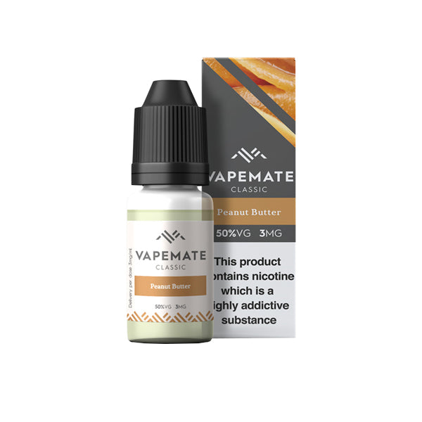 Vapemate Classic 0mg 10ml E-Sıvı (70VG/30PG)