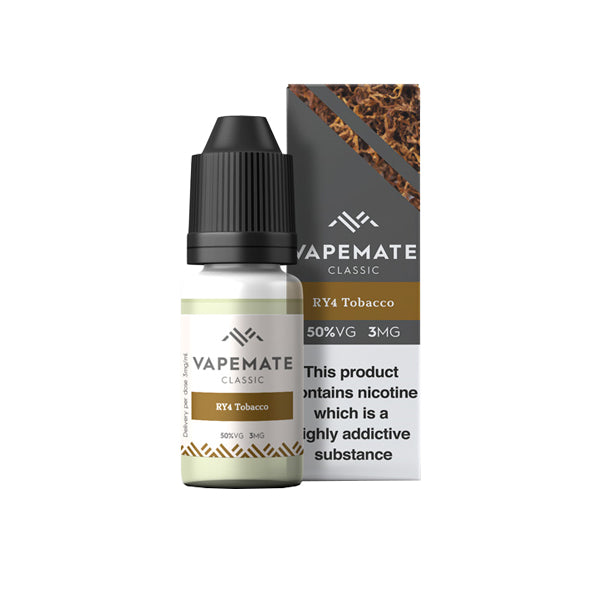 Vapemate Classic 0mg 10ml E-Sıvı (70VG/30PG)